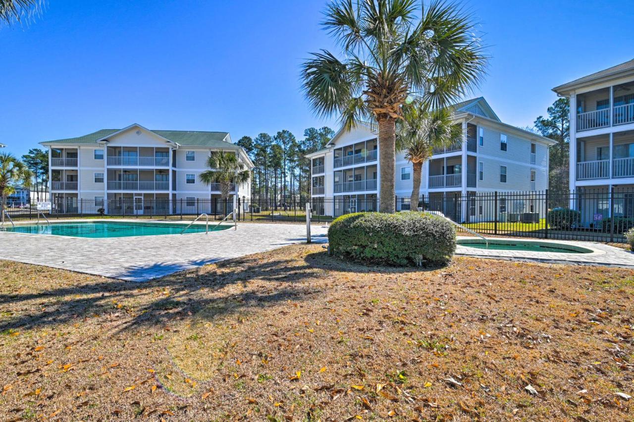 Swim, Golf, Play - Beachy River Oaks Condo! Myrtle Beach Esterno foto